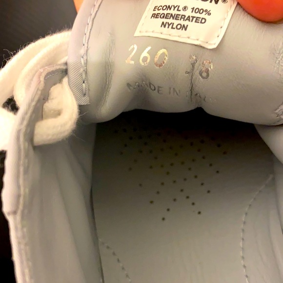 Prada Blue & White Nylon Sneakers US size 8 - Picture 4 of 5